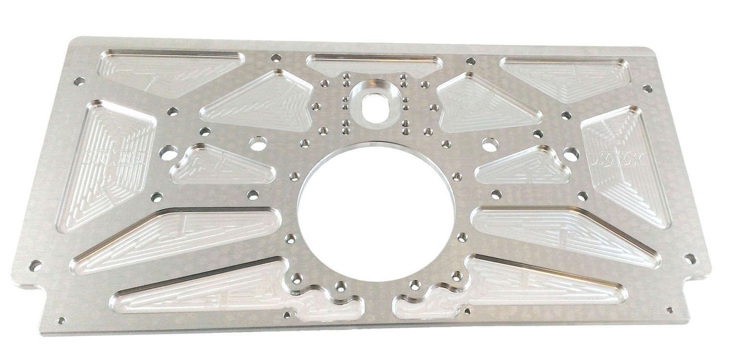 TRIPLE X RACE COMPONENTSAlum Rear Motor Plate Raised Rail Sprint Car