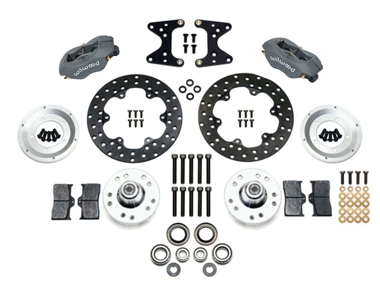 WILWOODMD Drag Front Brake Kit Mustang II/Pinto