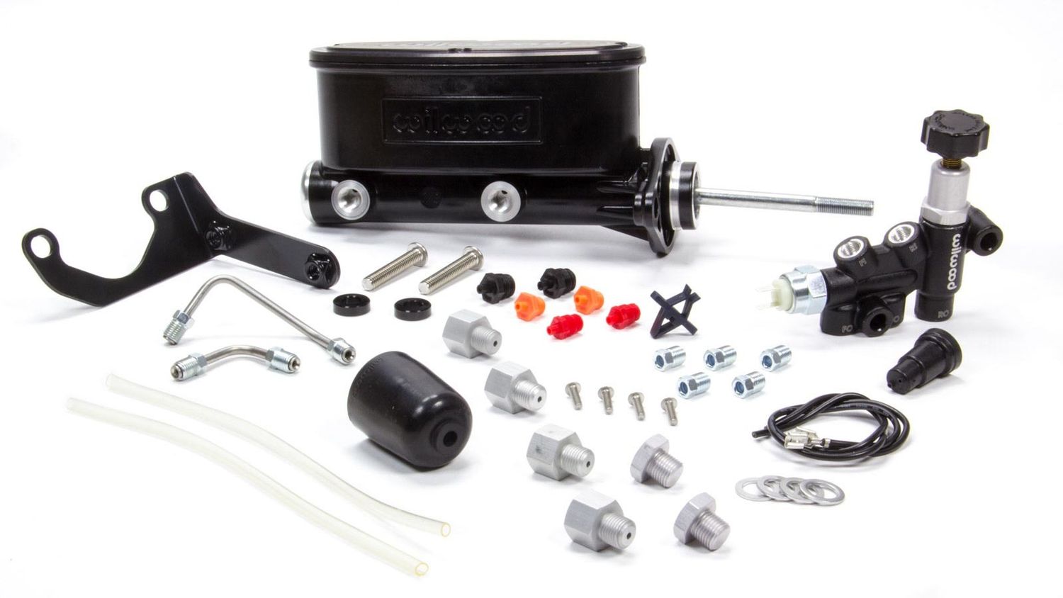 WILWOODAlum Tandem M/C Kit w/ Brkt & Prop Valve 7/8in