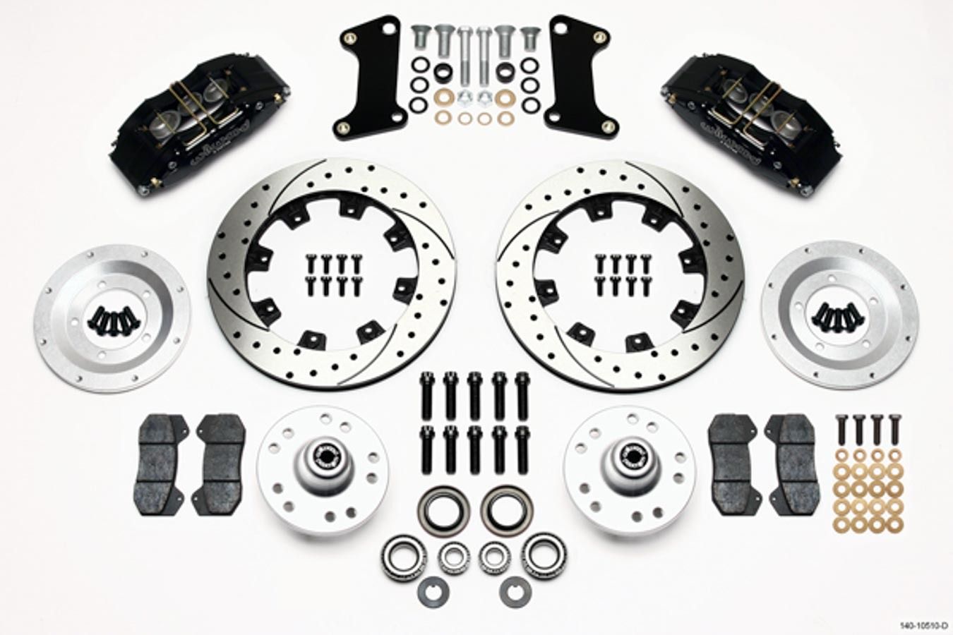 WILWOODFront Disc Brake Kit 67-69 Camaro 12.19 Rotor