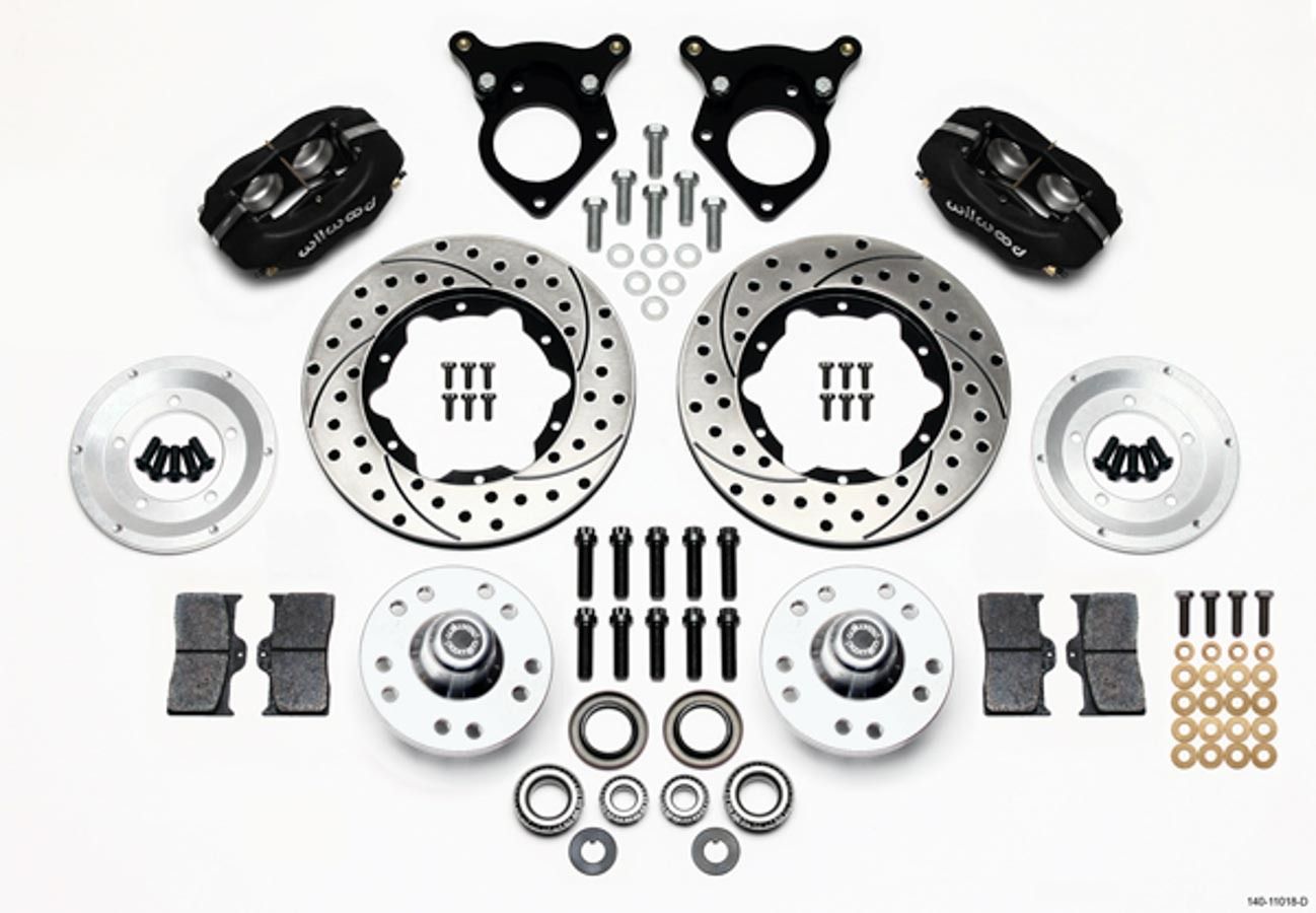 WILWOODP/S Front Kit 87-93 Mustang 10.75in Rotor