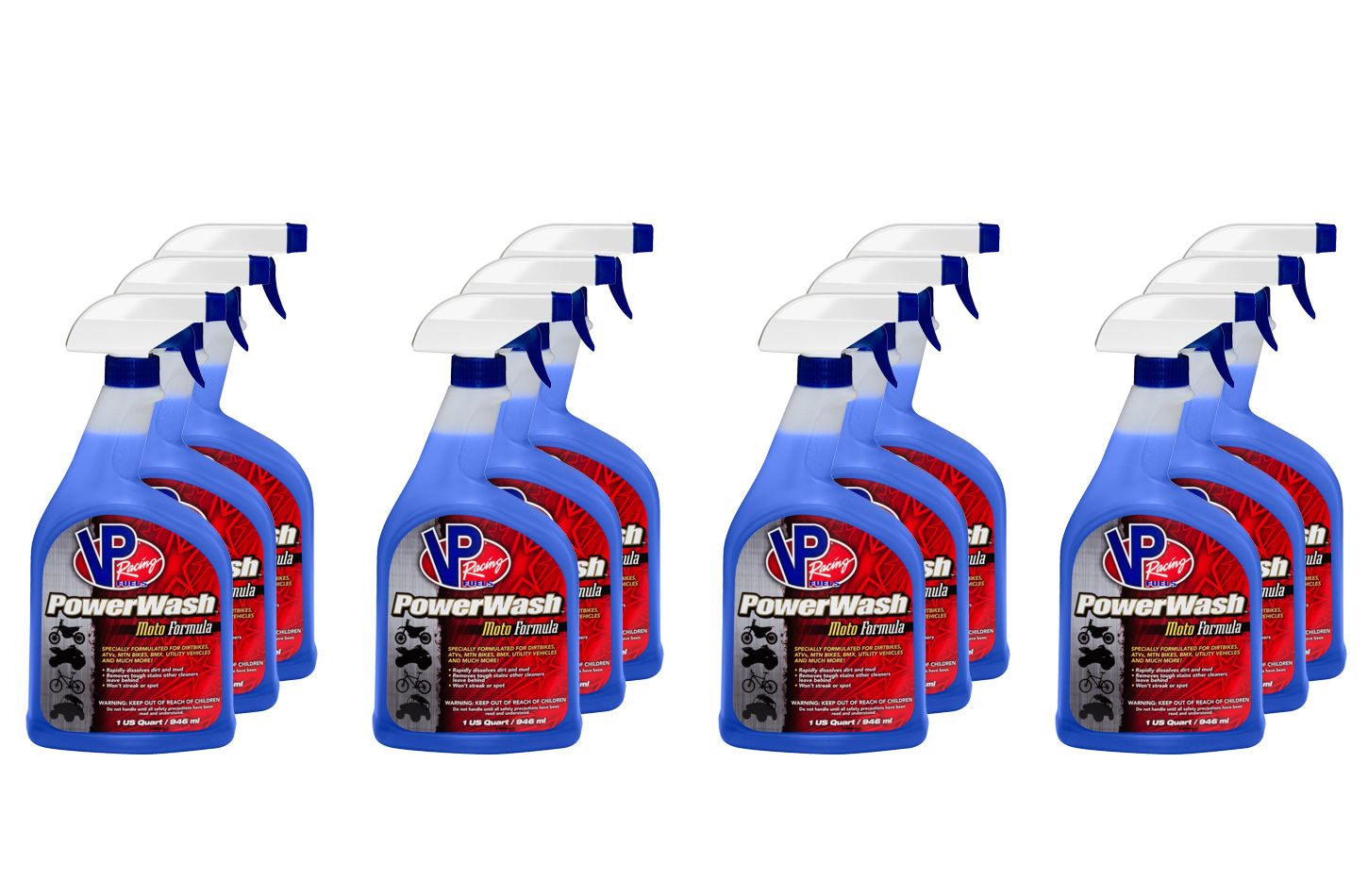 VP RACINGVP PowerWash Spray 32oz (Case 12)