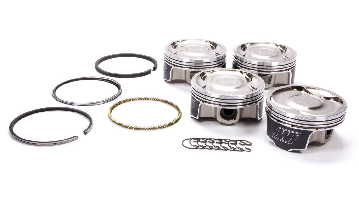 WISECOSubaru EJ257 WRX/STI 4V Piston Set 100mm Bore