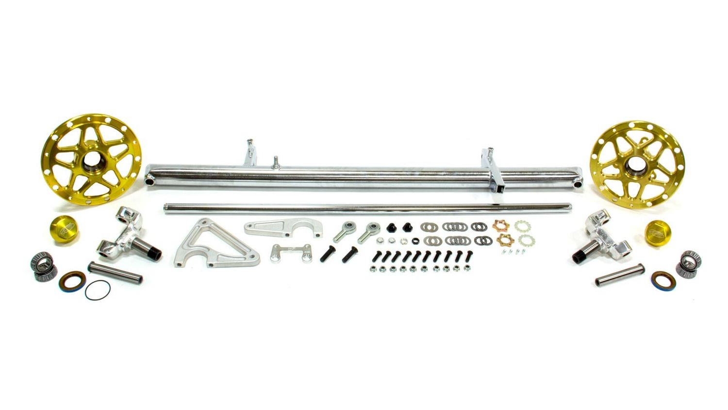WINTERS Front Axle Kit 2-1/2in Chrome