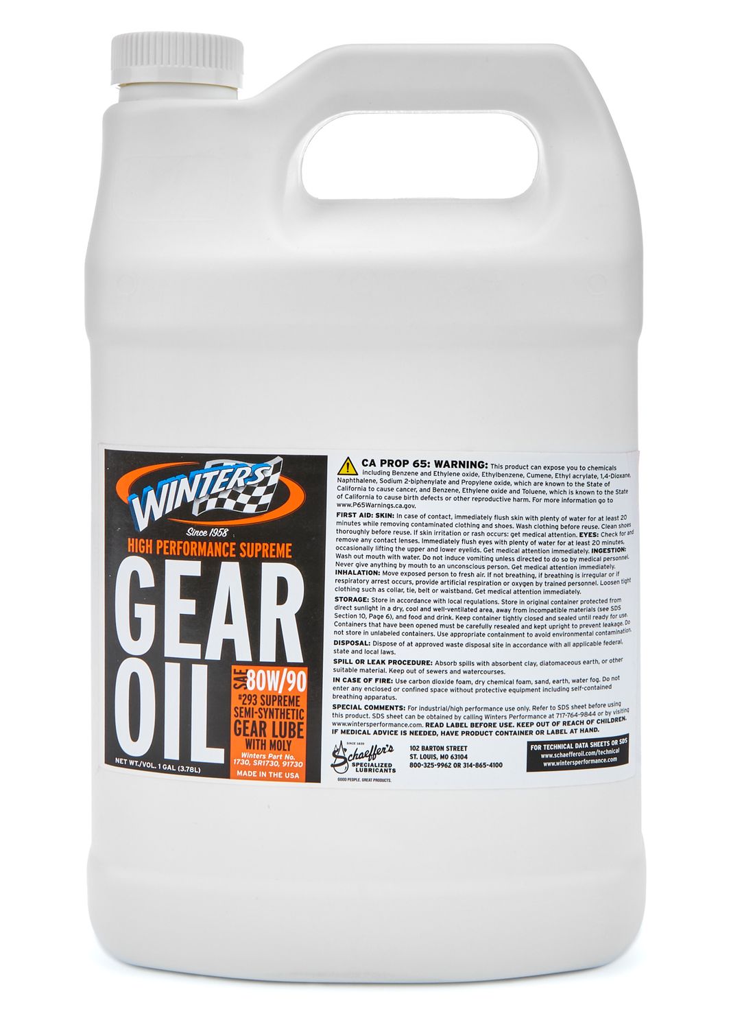 WINTERSRear End Lube w/Moly