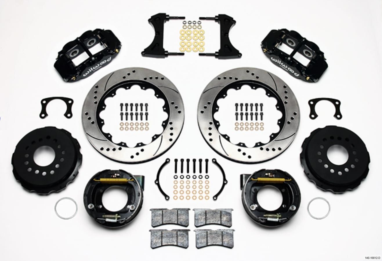 WILWOODRear Brake Kit Big Ford New Style w/Parking Brk