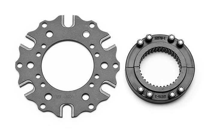 WILWOODSplined Hub Kit Midget Axle Clamp 38 Tooth