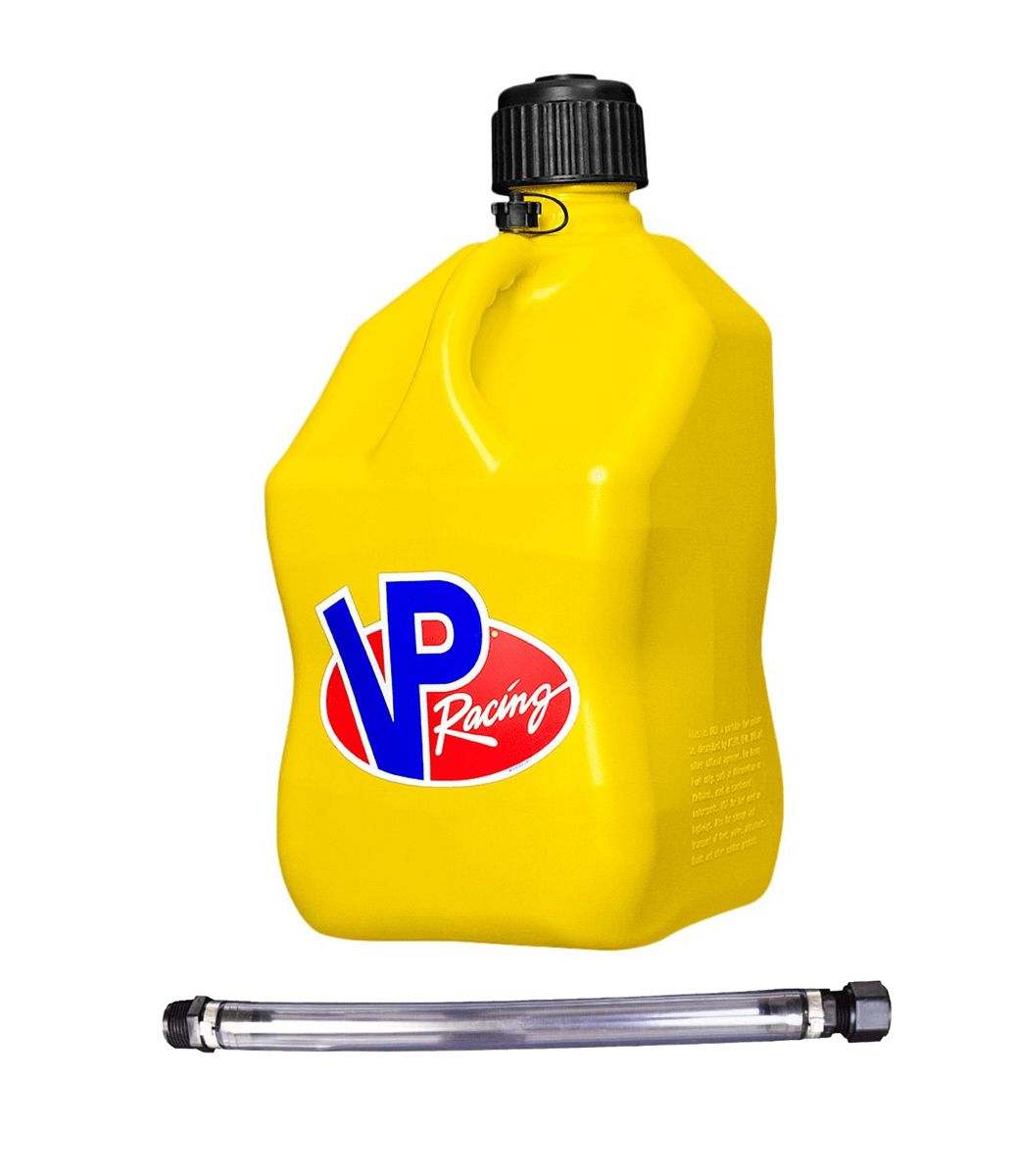 VP RACINGMotorsports Jug 5.5 Gal Yellow Square w/Hose