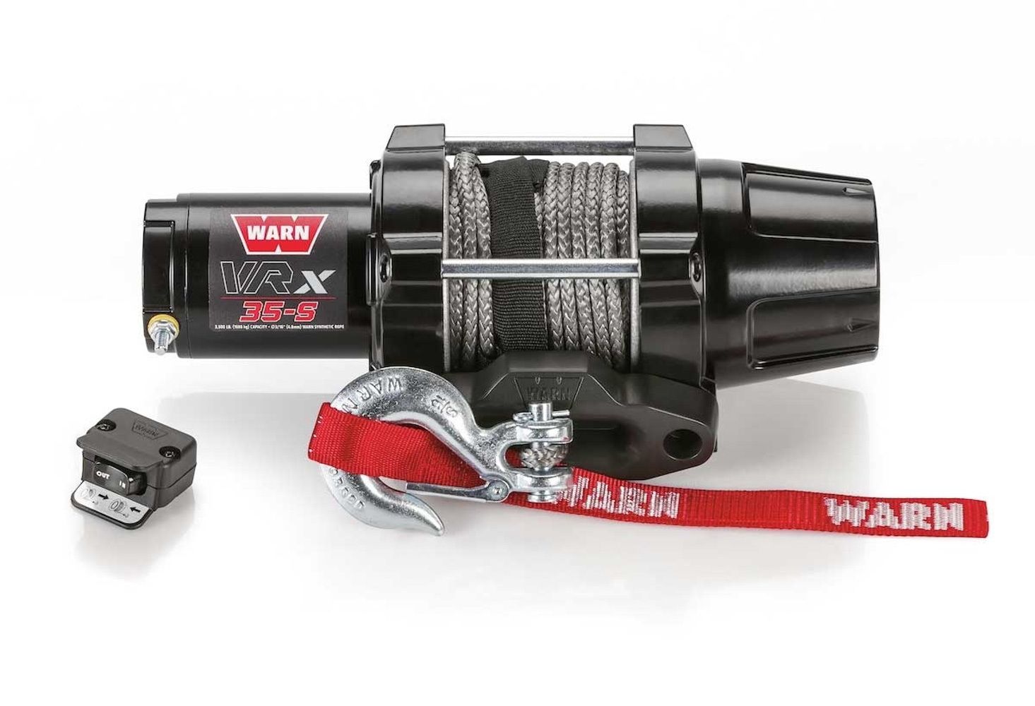 WARNVRX 35-S Winch 3500lb Synthetic Rope