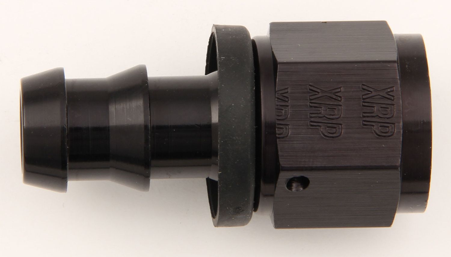 XRP-XTREME RACING PROD.#8 Str Push-On Hose End Black