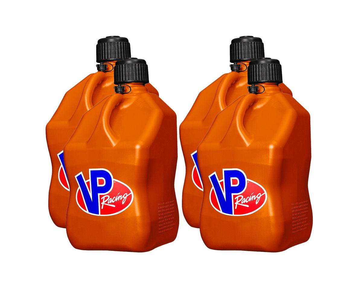 VP RACINGMotorsports Jug 5.5 Gal Orange Square (Case 4)