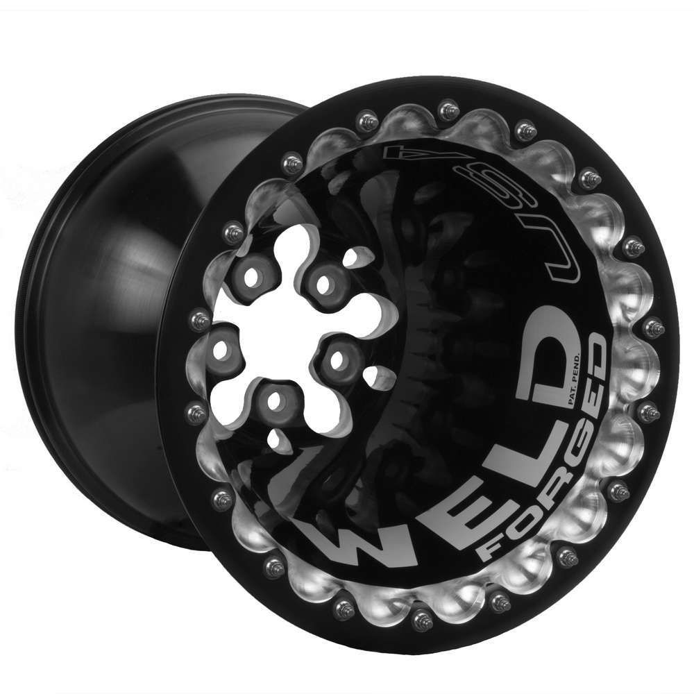 WELD RACING16 x 16 PS1 Delta-1 Drag Wheel 5x4.75 BC 5.0 BS