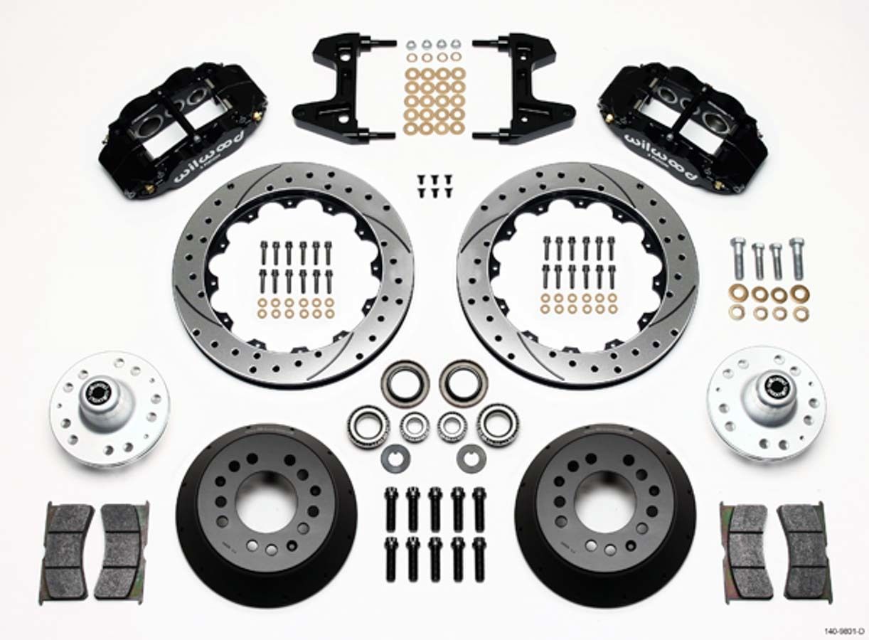 WILWOODBrake Kit Front Mustang II 74-78 13in Rotor