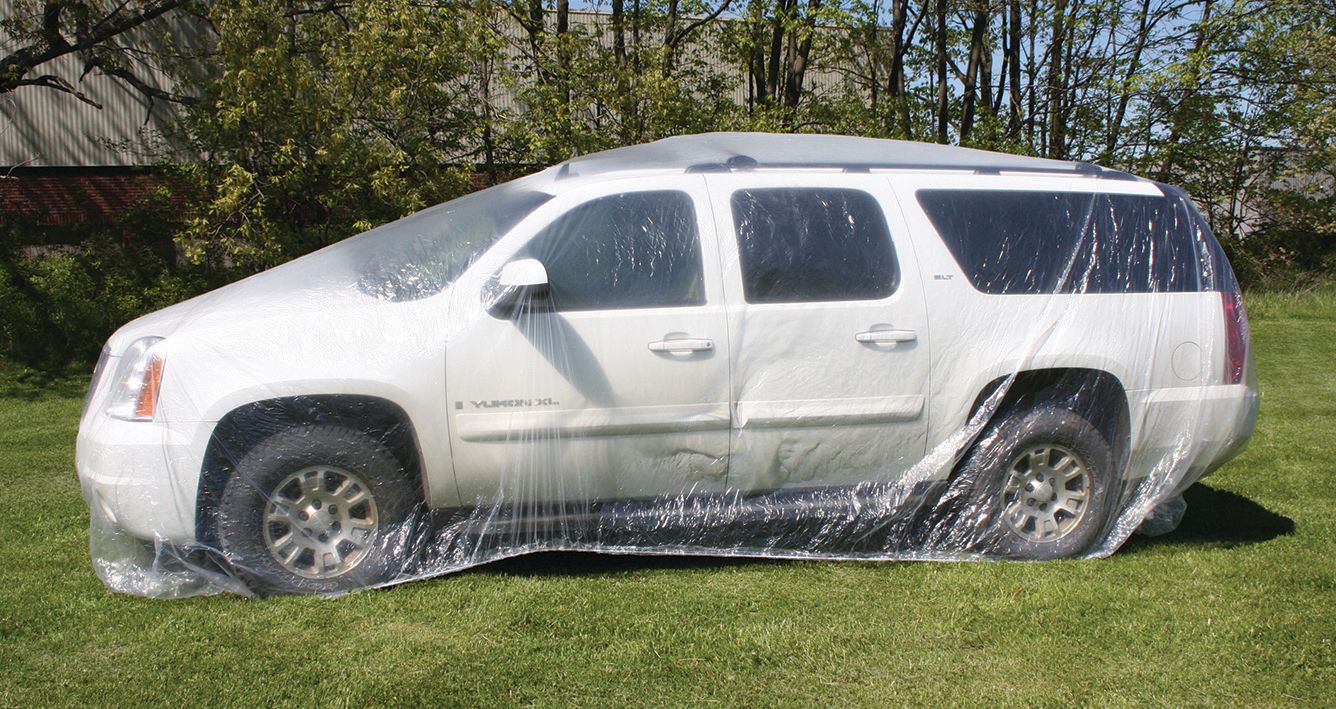WOODWARD FABPlastic Car Cover Large 24ft