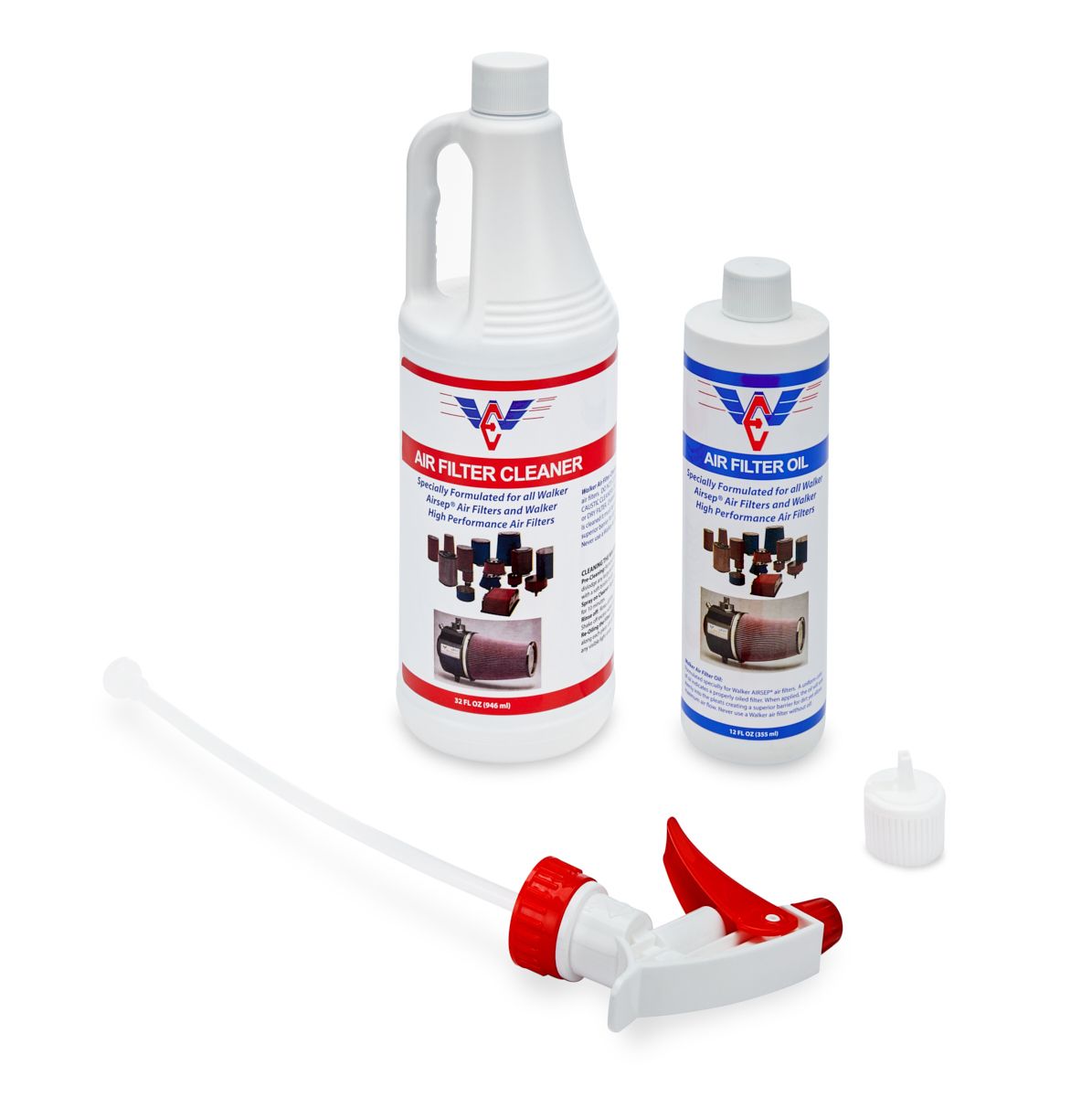 WALKER ENGINEERINGAir Filter Cleaning Kit Oil And Cleaner