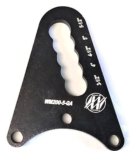 WEHRS MACHINE1/2in STANDARD 4 BAR QA