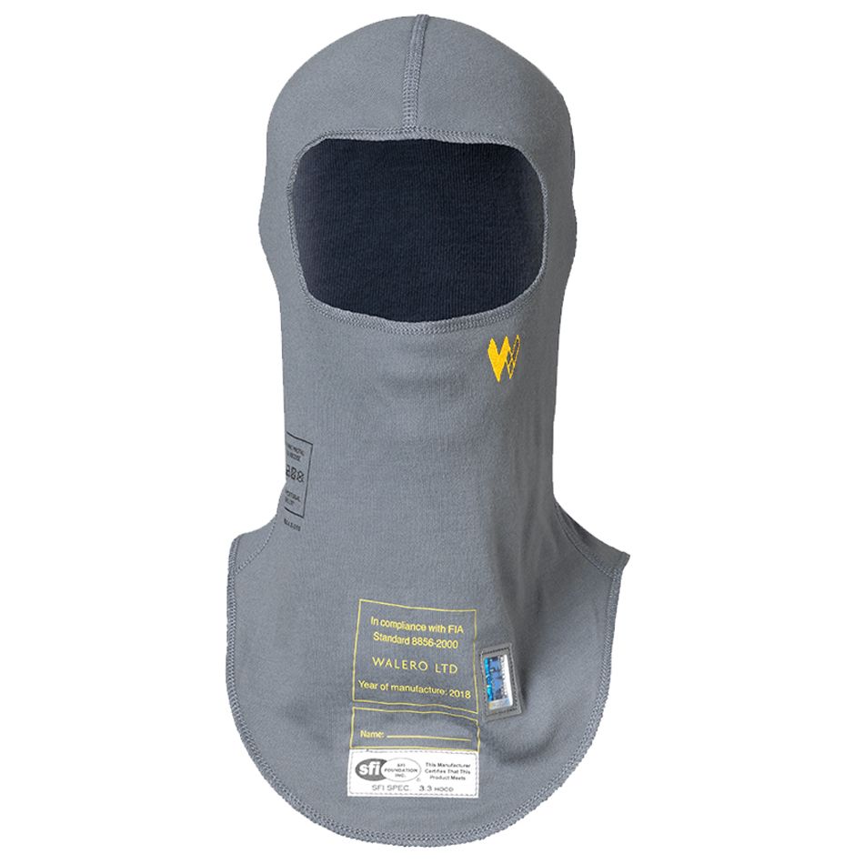 WALERO Head Sock Large SFI 3.3 & FIA Cool Grey