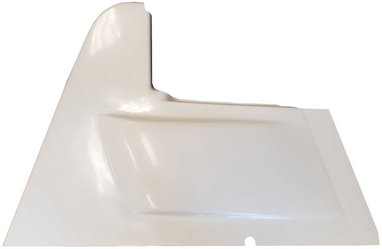 TRIPLE X RACE COMPONENTSRight Arm Guard Wedge Style For WoO Bars White