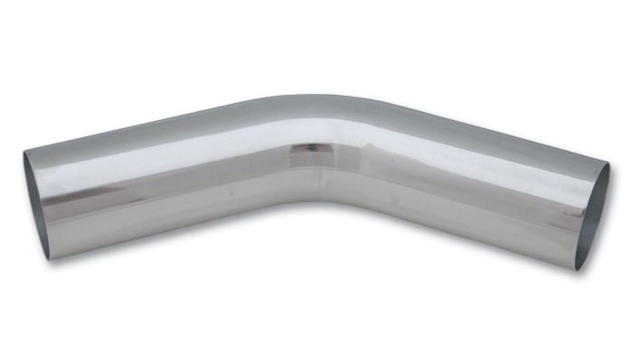 VIBRANT PERFORMANCE 2in O.D. Aluminum 45 Deg ree Bend - Polished