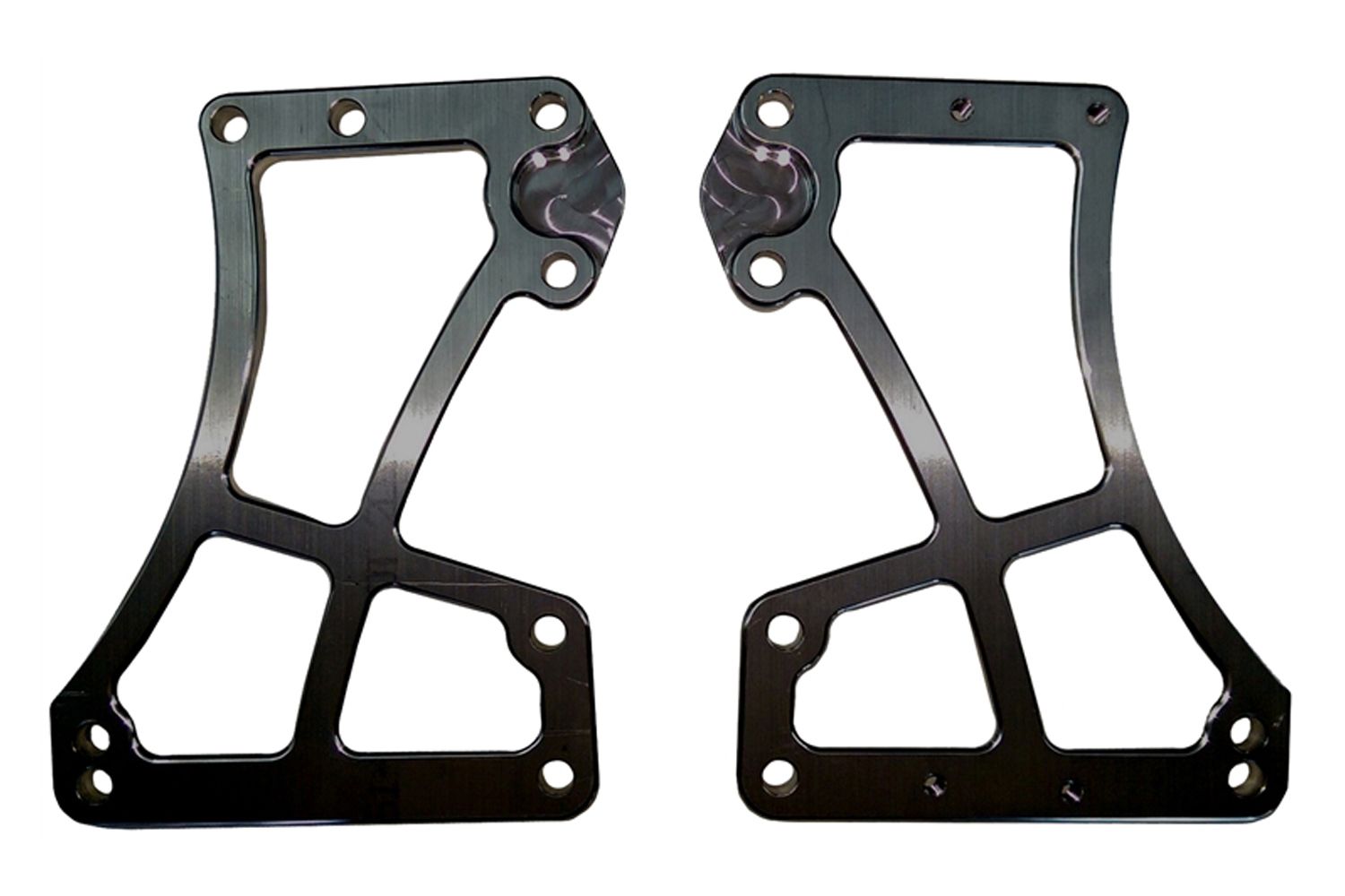 TRIPLE X RACE COMPONENTSSprint Car Front Motor Plate Two Piece Black
