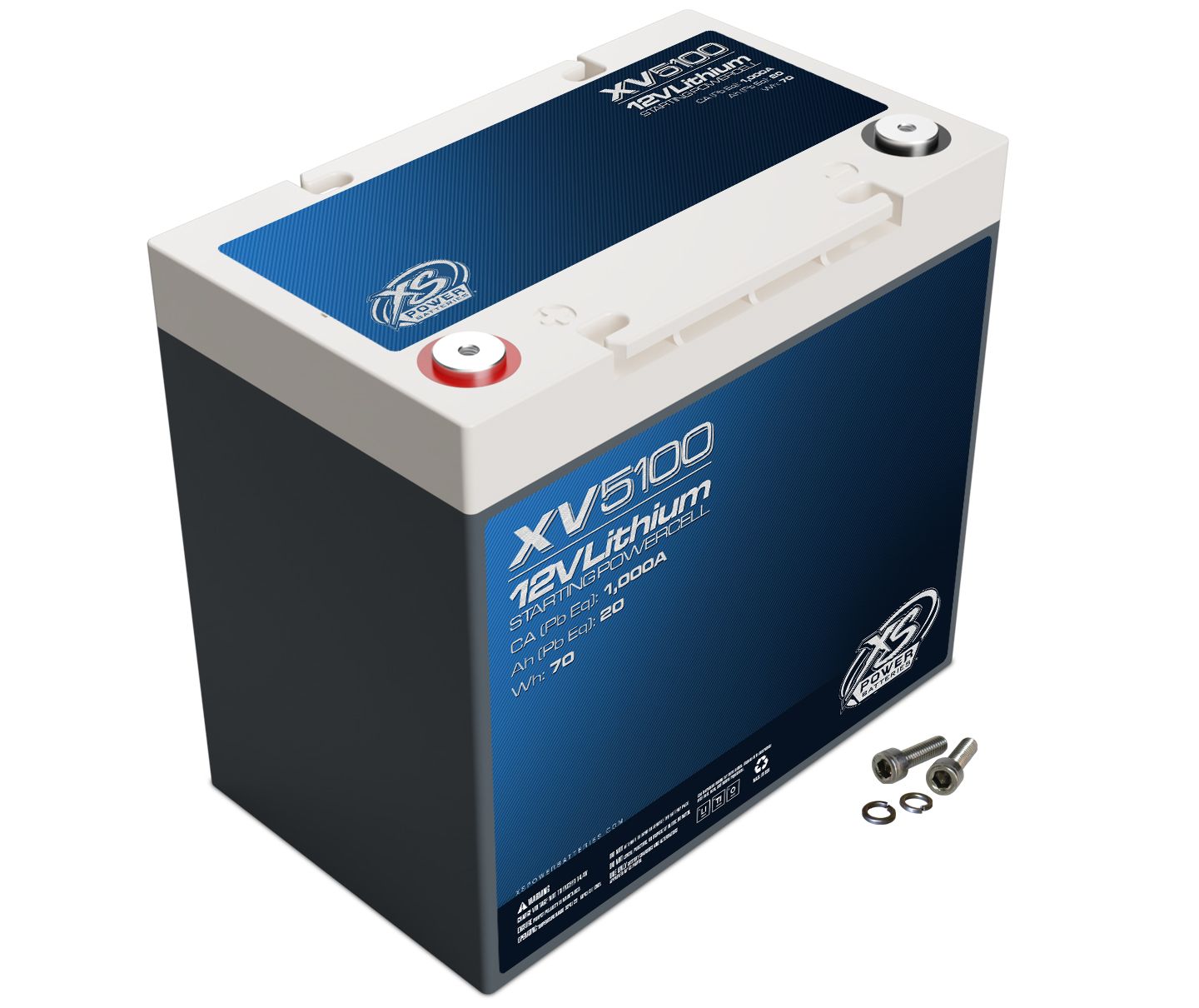 XS POWER BATTERYLithium Titan8 XV Series 12 Volt Battery 1000 CA