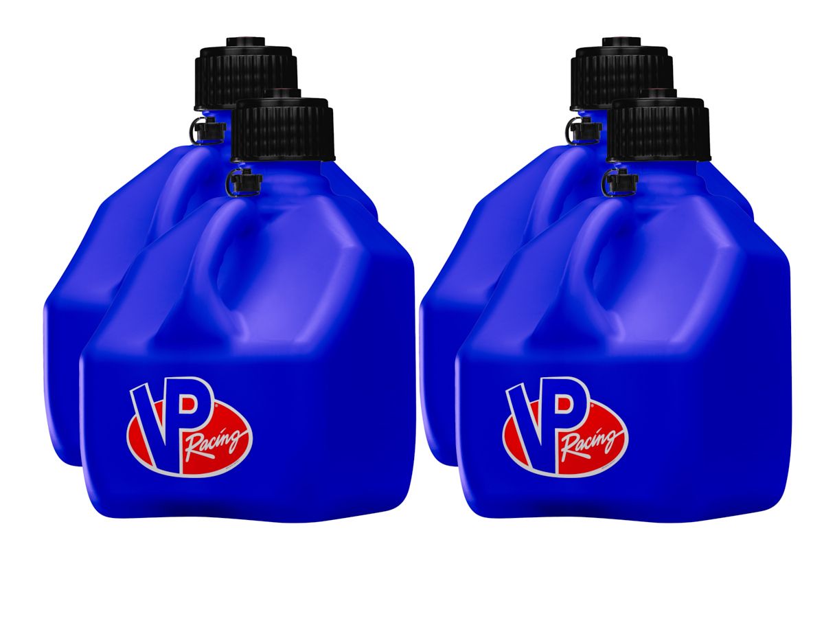 VP RACINGMotorsports Jug 3 Gal Blue Square (Case 4)