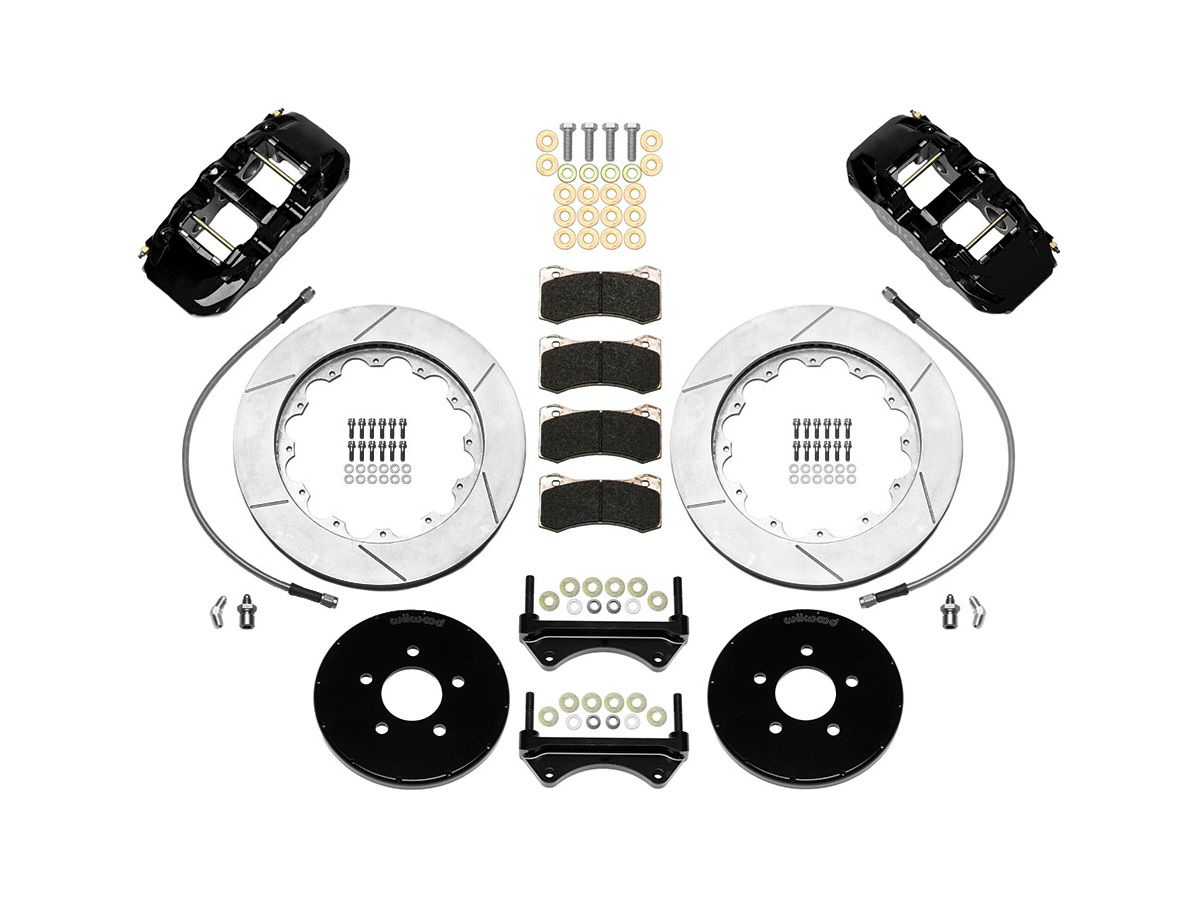 WILWOODBrake Kit Front 94-04 Mustang 5 Lug Aero 6
