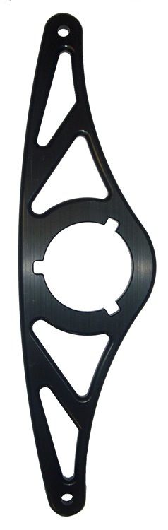 TRIPLE X RACE COMPONENTSSteering Mount Half Box Black