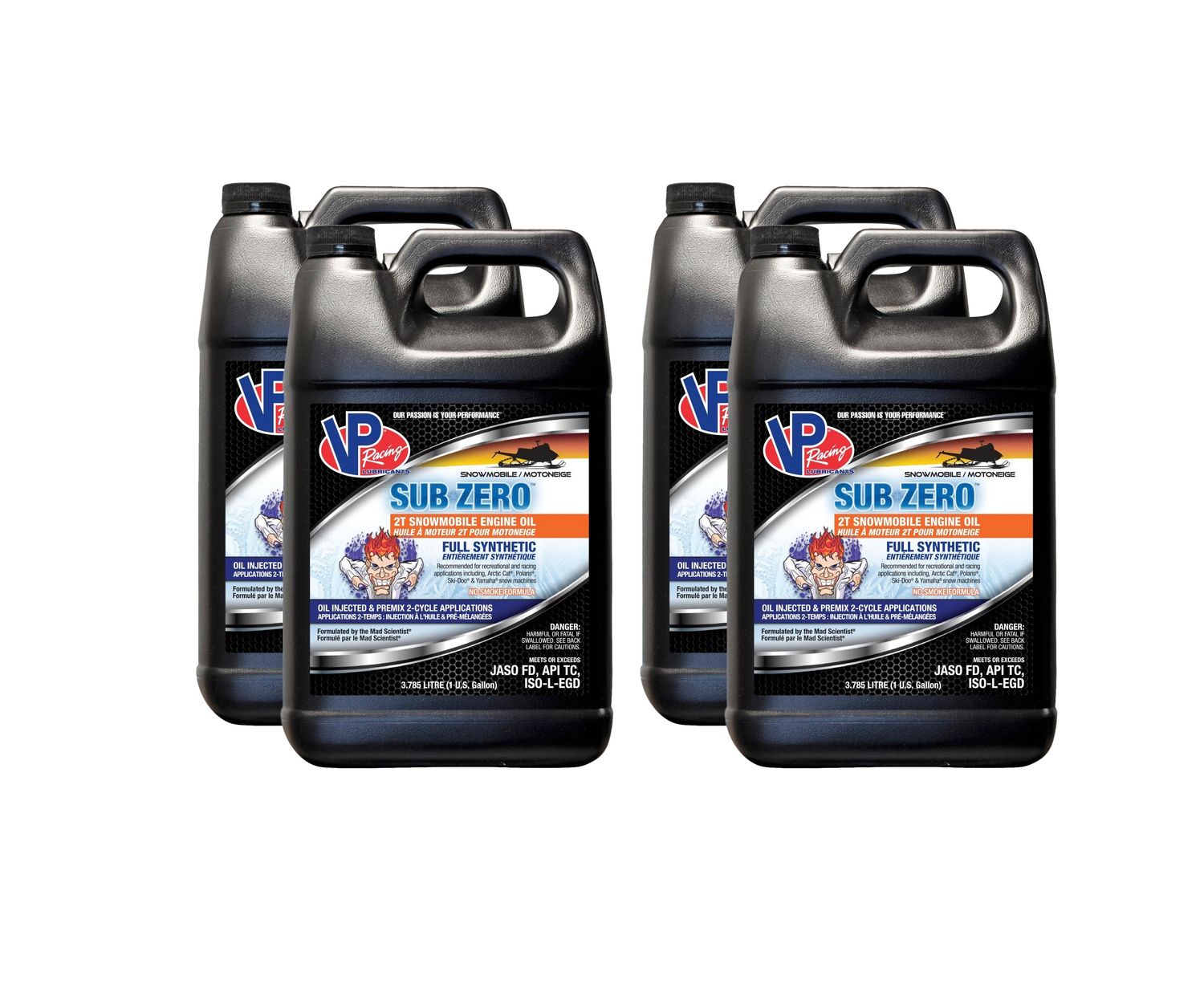 VP RACINGSub-Zero Canada 2T Snowmobile 1Gal (Case 4)