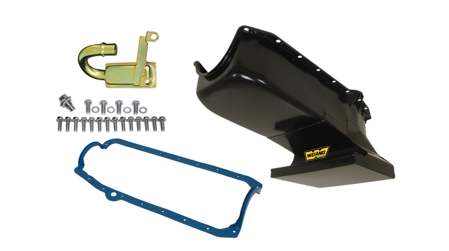 WEIANDSBC 6qt Oil Pan Kit Black 67 CHEVY II 58-79