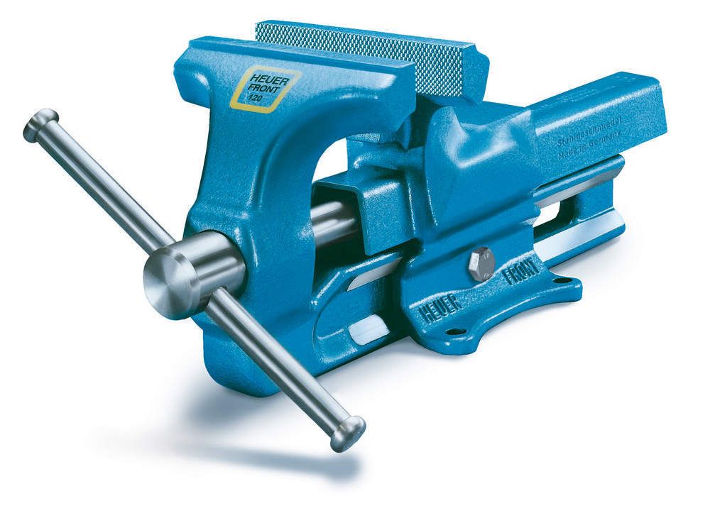 WOODWARD FAB160Mm Bench Vise 6-1/4in