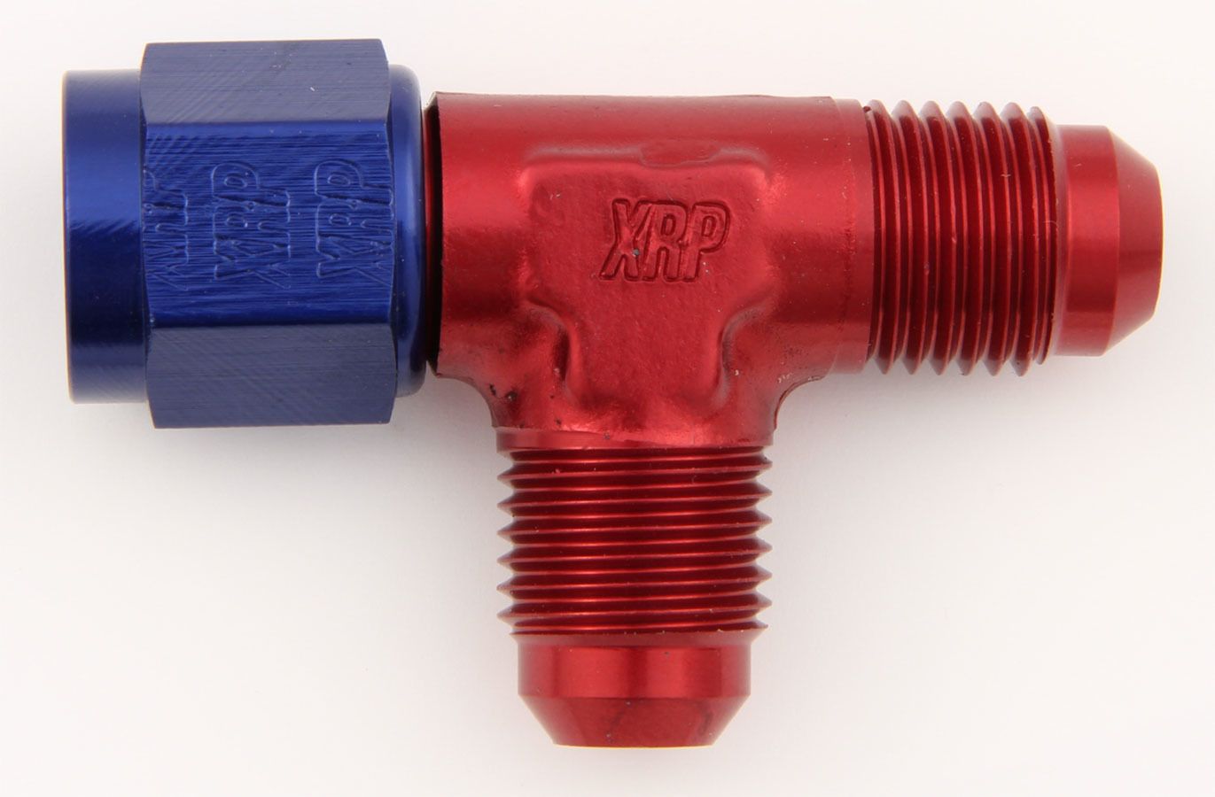 XRP-XTREME RACING PROD.#12 Male Flr Tee to Fem Swivel On Run Fitting