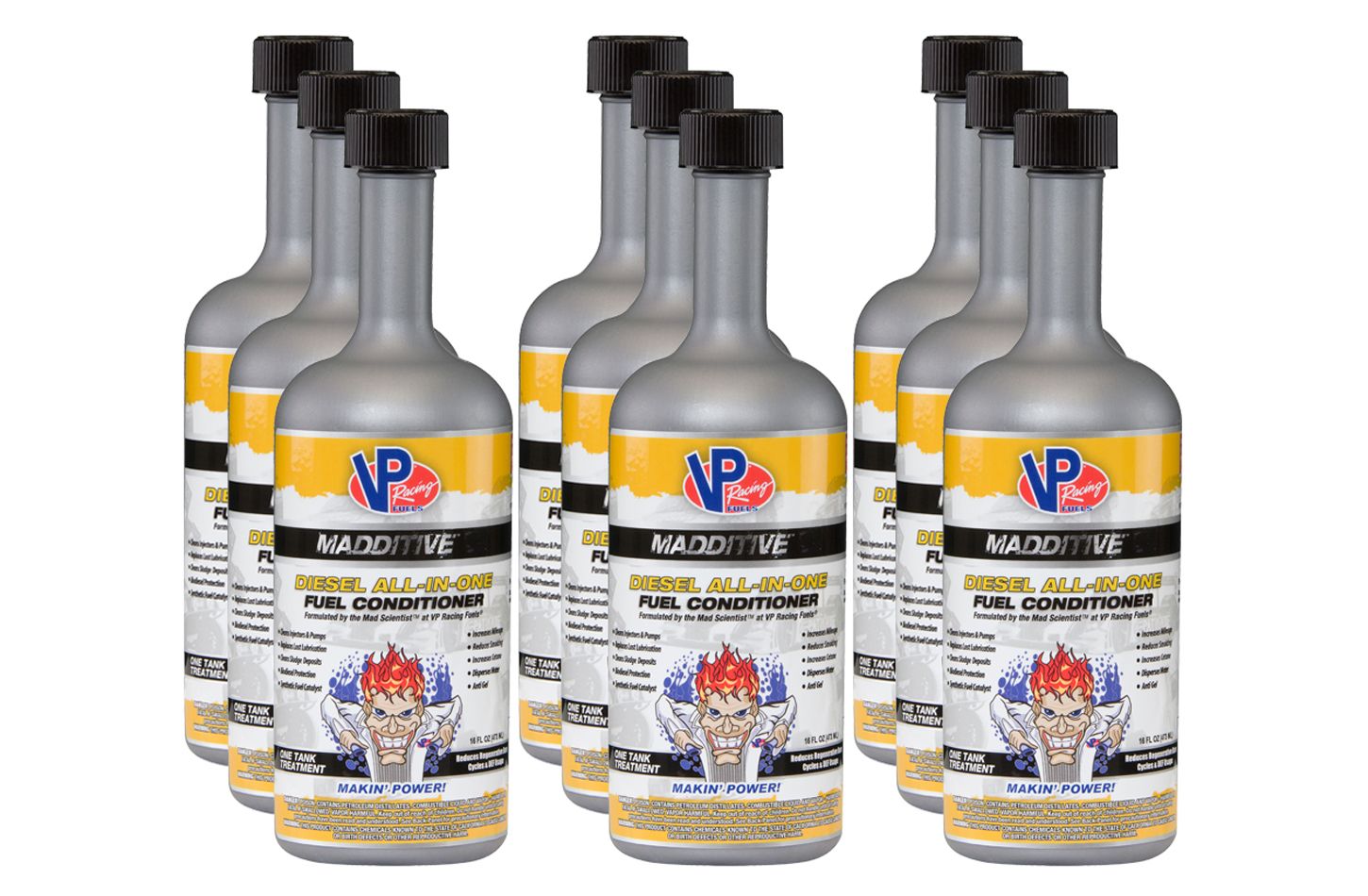 VP RACING Fuel Treatment Diesel All in One 16oz (Case 9)