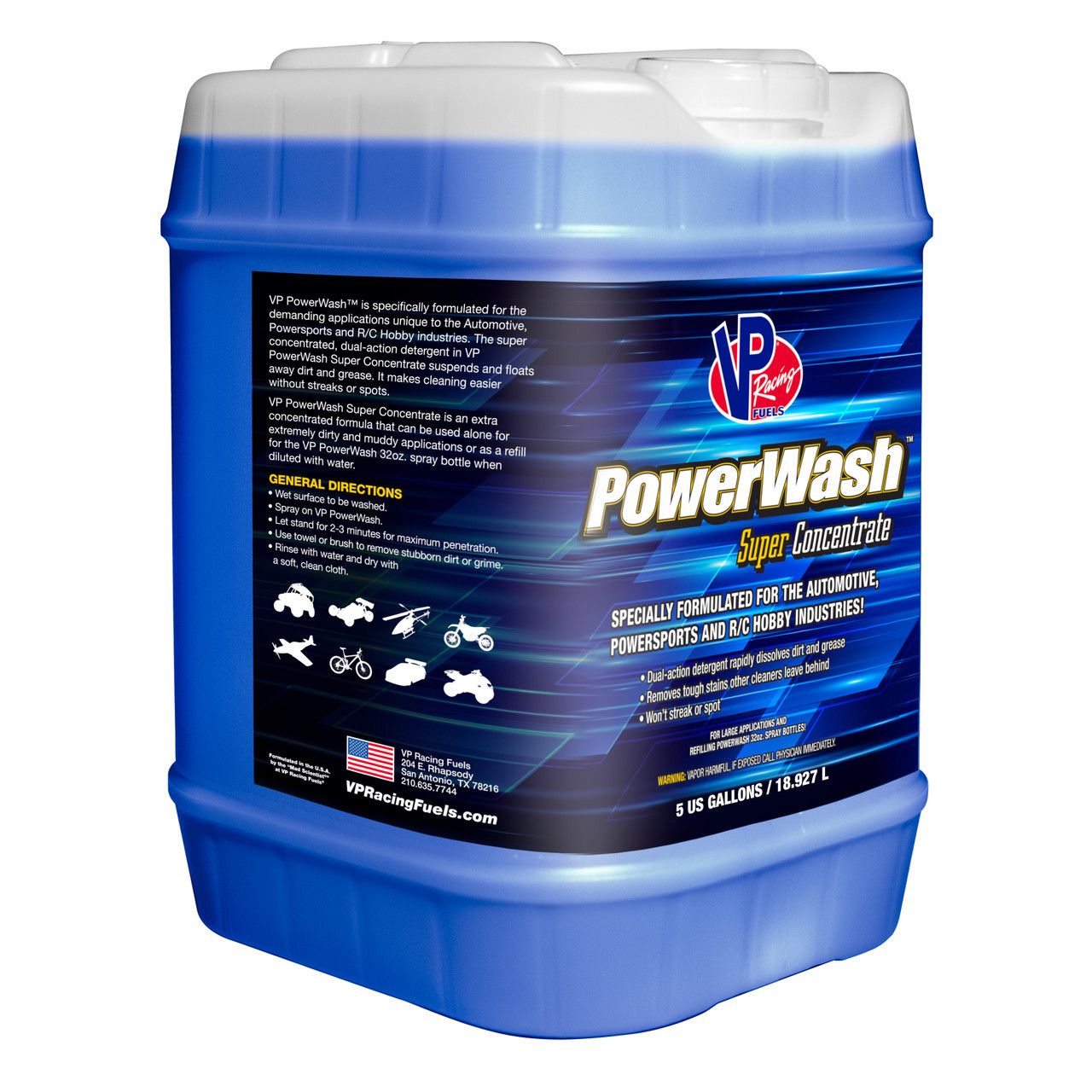 VP RACINGPower Wash 5 Gal Pail