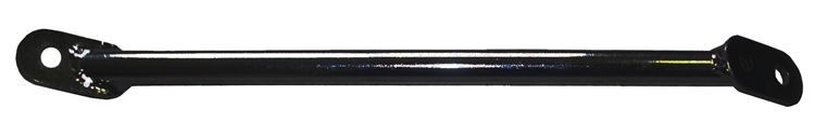TRIPLE X RACE COMPONENTS Nose Wing Tubular Rear Post Black Sprint Car