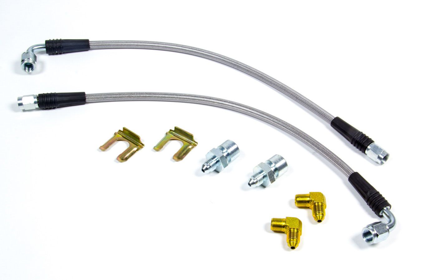 WILWOODFlexline Kit 70-81 GM Front w/90 Deg Hose End