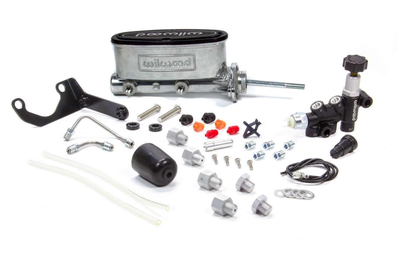 WILWOODAlum Tandem M/C Kit w/ Brkt & Prop Valve 7/8in