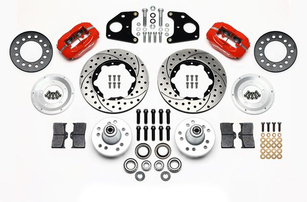 WILWOODFDL Front Disc 11in Rotr E-Body Drilled