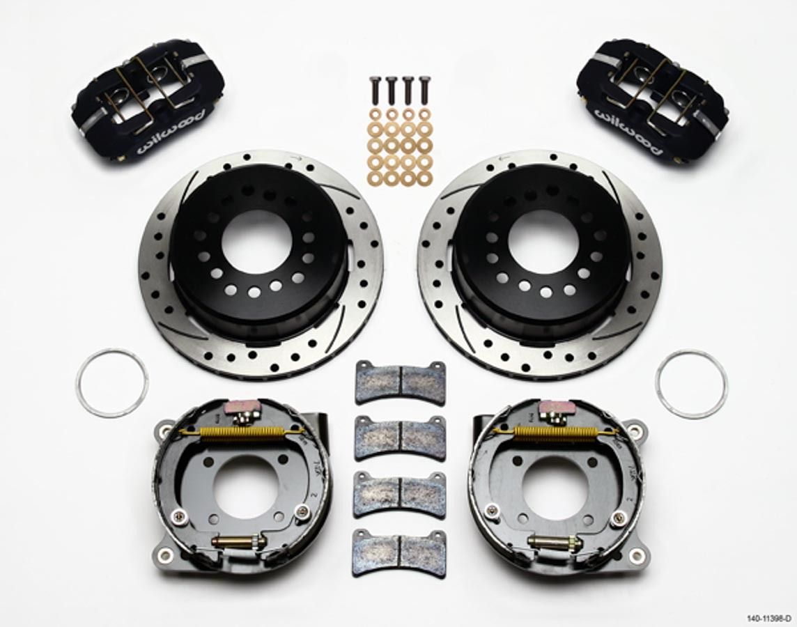 WILWOODRear Disc Brake Kit 12- Bolt Chevy w/Parking Brk