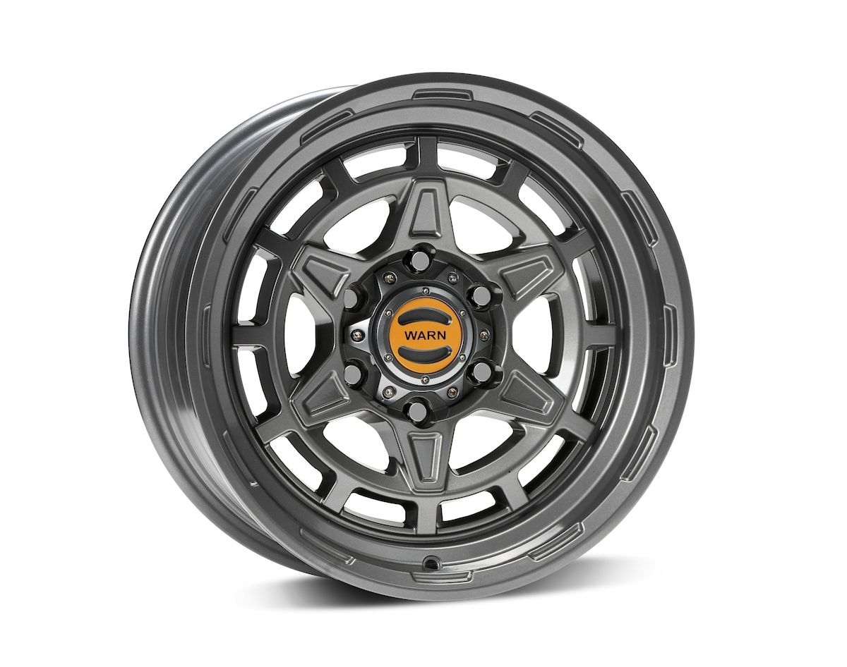 WARNWheel 17x8.5 Cutter Back Gunmetal 6x5.5/6x139.7mm