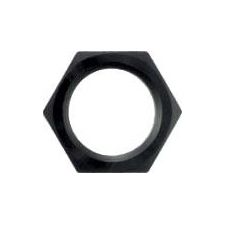 XRP-XTREME RACING PROD.#12 Bulkhead Nut-Alm. Black