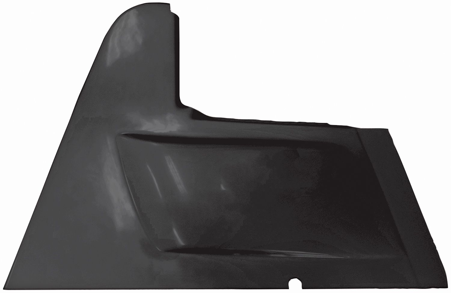 TRIPLE X RACE COMPONENTSRight Arm Guard Wedge Style For WoO Bars Black