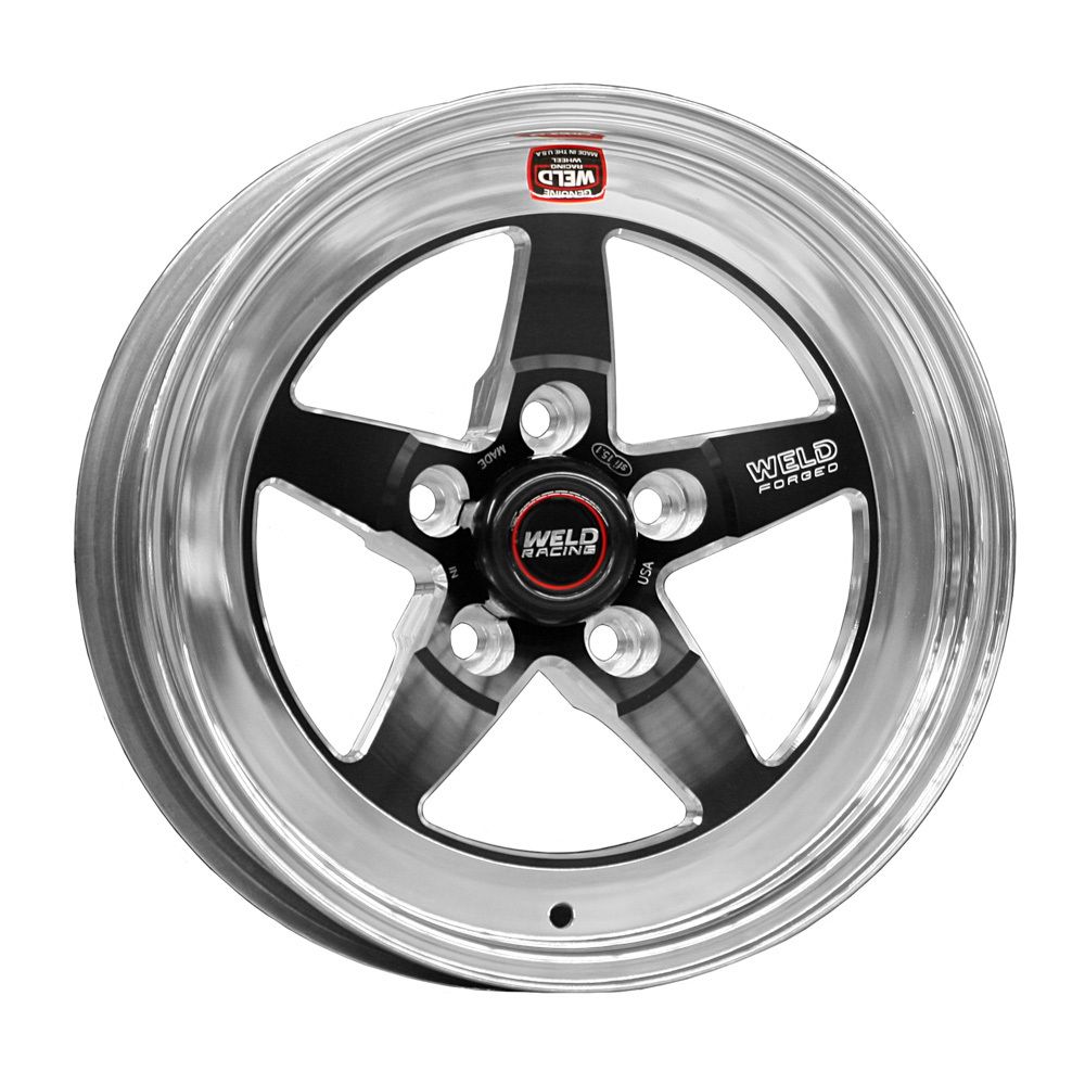 WELD RACING15x8.330 RT-S Wheel 5x4.75 BC 3.5 BS Black