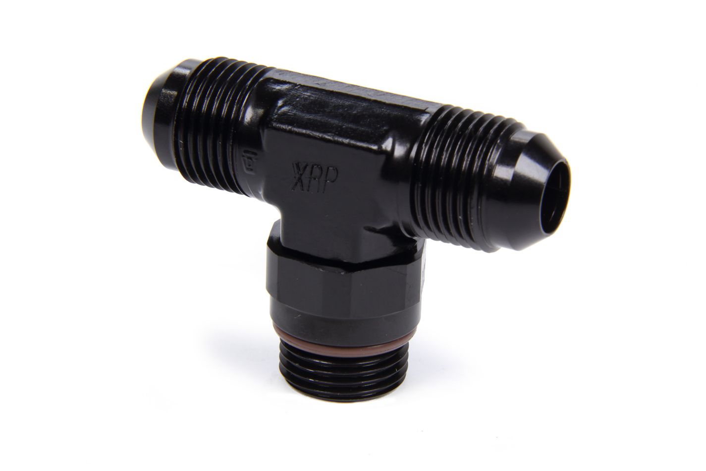 XRP-XTREME RACING PROD.#8 T-Fitting with Swivel #8 ORB on Side Fitting