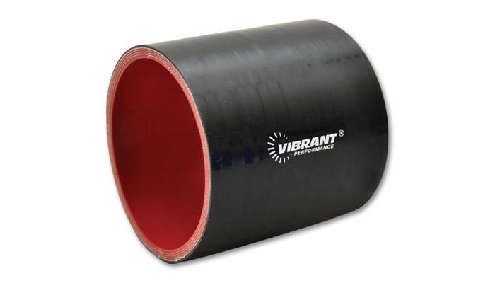 VIBRANT PERFORMANCE 2-1/2in ID x 3in Long Silicone Straight Hose
