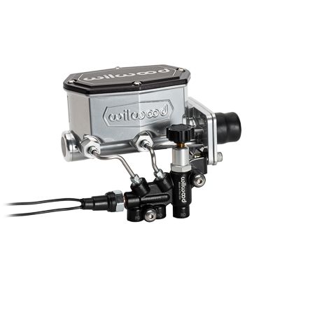 WILWOODTandem M/C Kit w/Prop Valve Mopar Polished