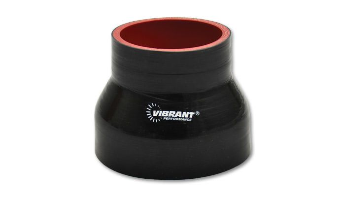 VIBRANT PERFORMANCE 2in ID to 2-1/2in ID Silicone Transition Hose