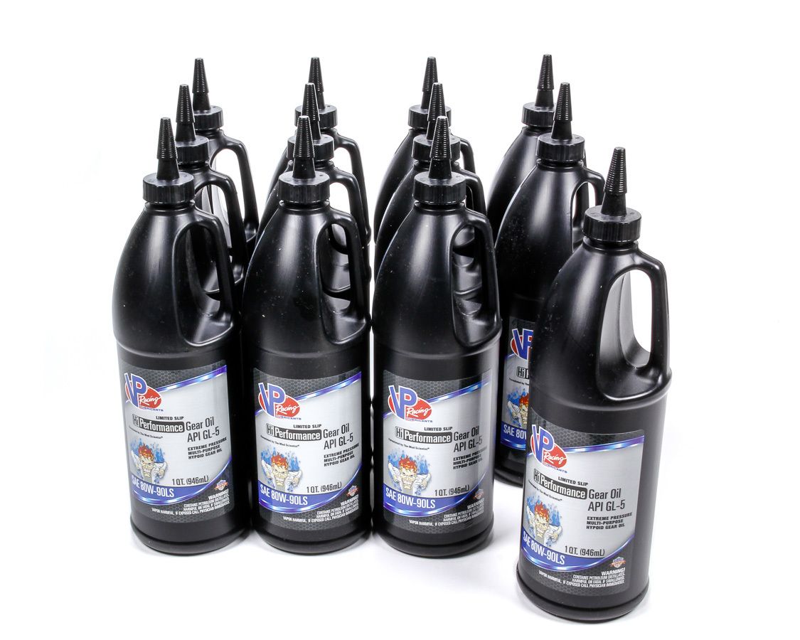 VP RACINGVP 80w90 HI-Perf Gear Oil GL-5 32oz (Case 12)