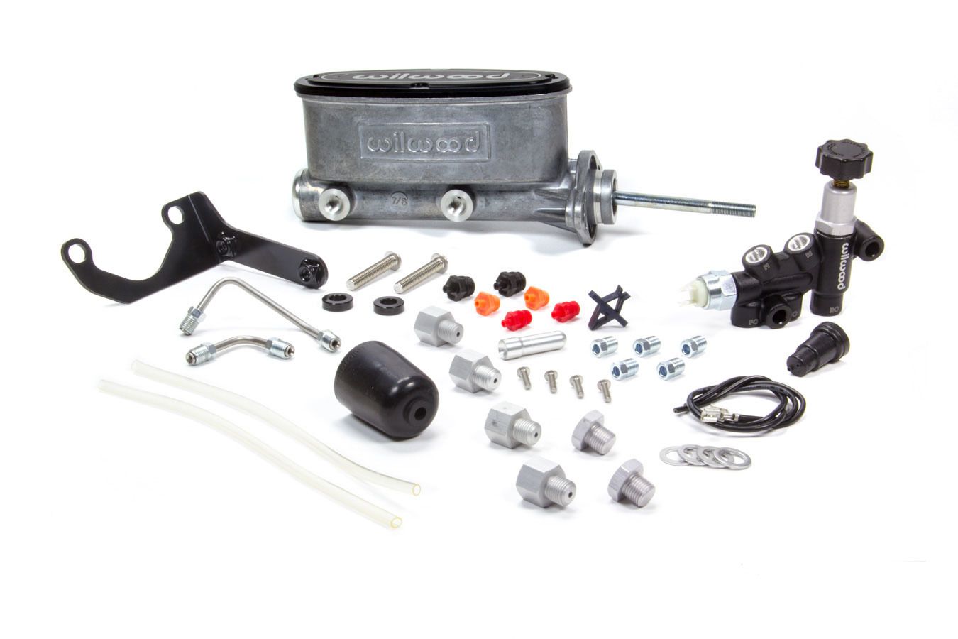 WILWOODAlum Tandem M/C Kit w/ Brkt & Prop Valve 7/8in