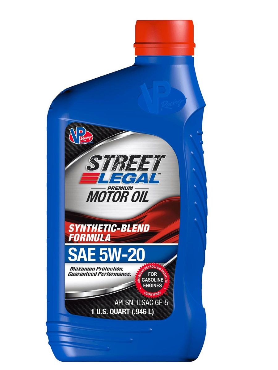 VP RACINGMotor Oil VP 5W20 Syn Blend Street 32oz (CS12)